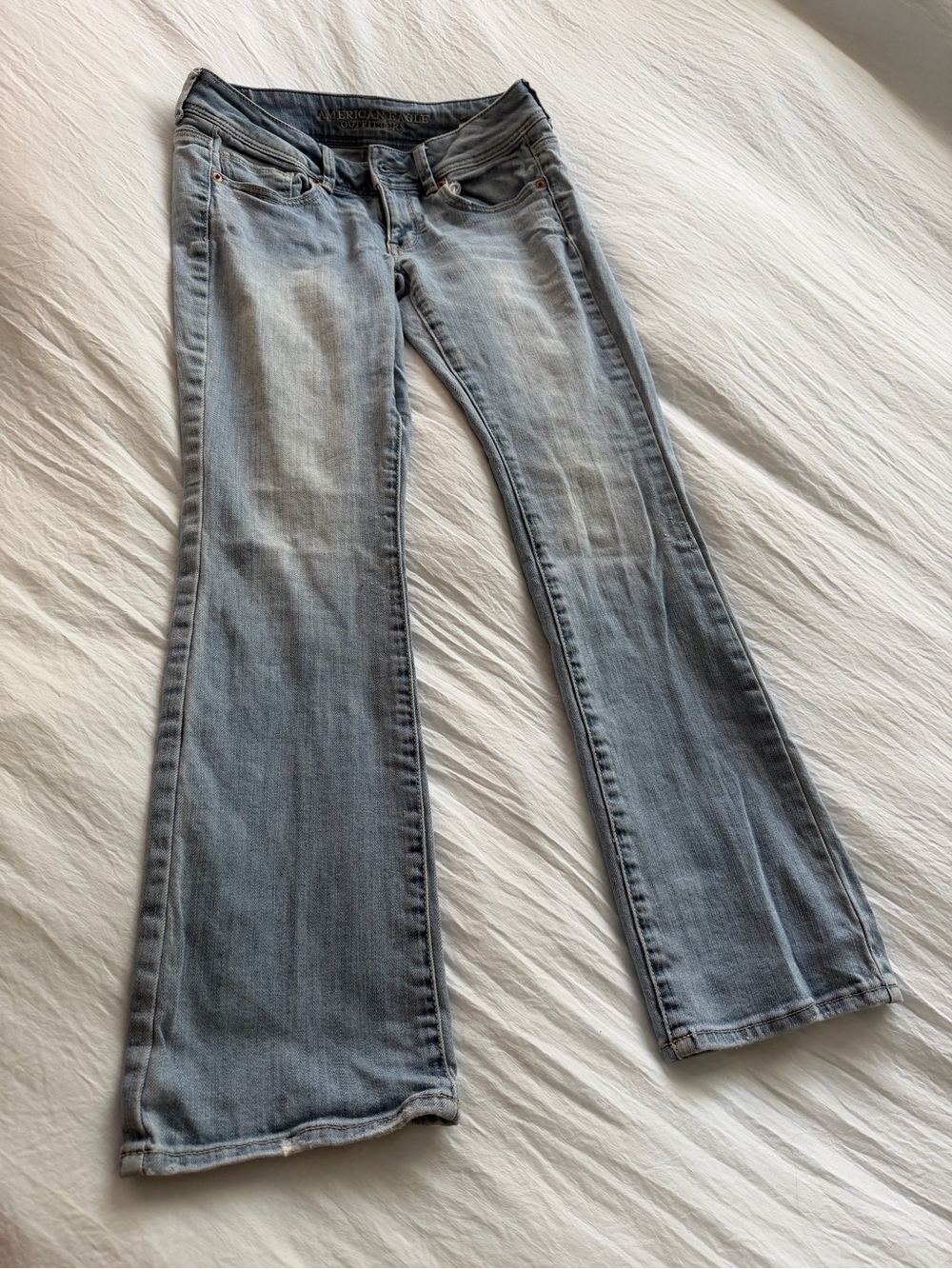 Low Rise 2 Short American Eagle kickboot Women's Jeans
